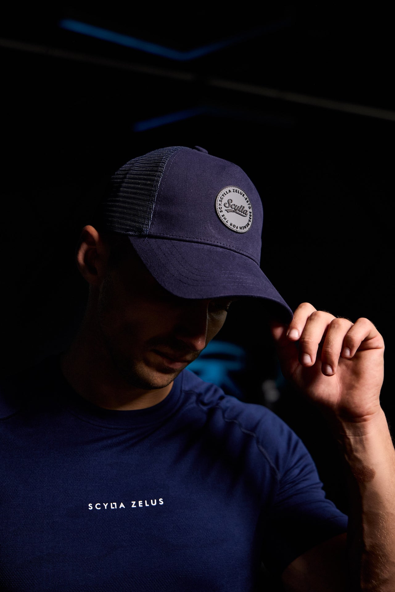 Scylla Signature Mesh Trucker Cap – SCYLLA ZELUS