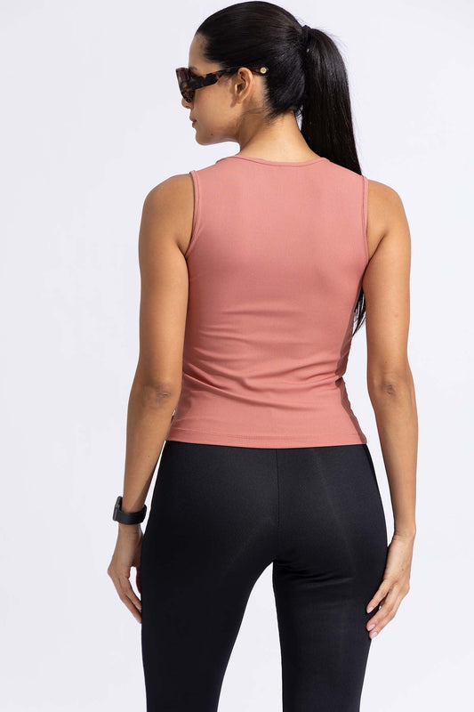 Ribbed tank top