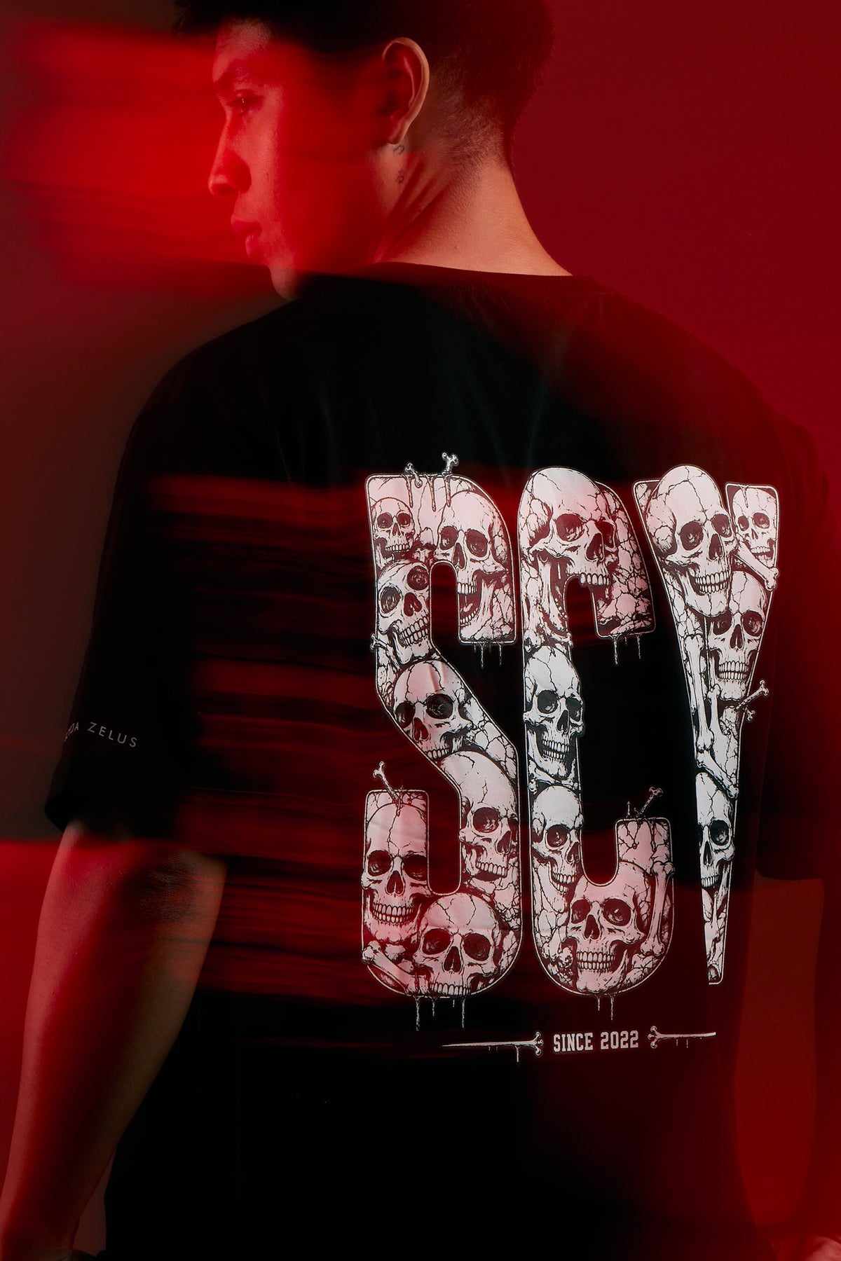 SCY Skeleton Club Tee