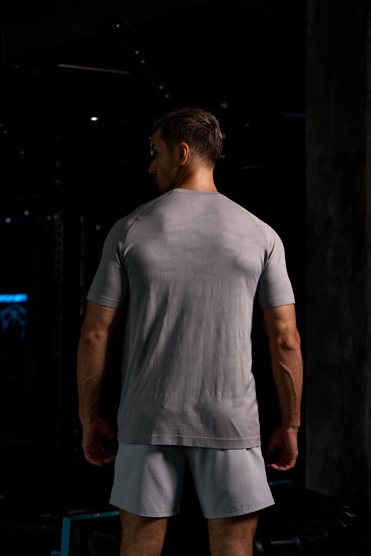 Camo Seamless Crew Neck