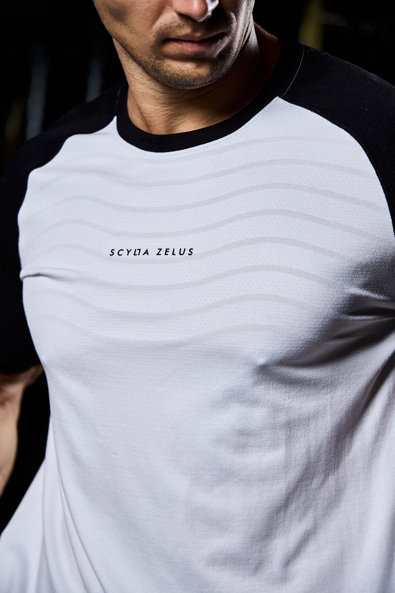 Contrast Seamless Raglan Tee
