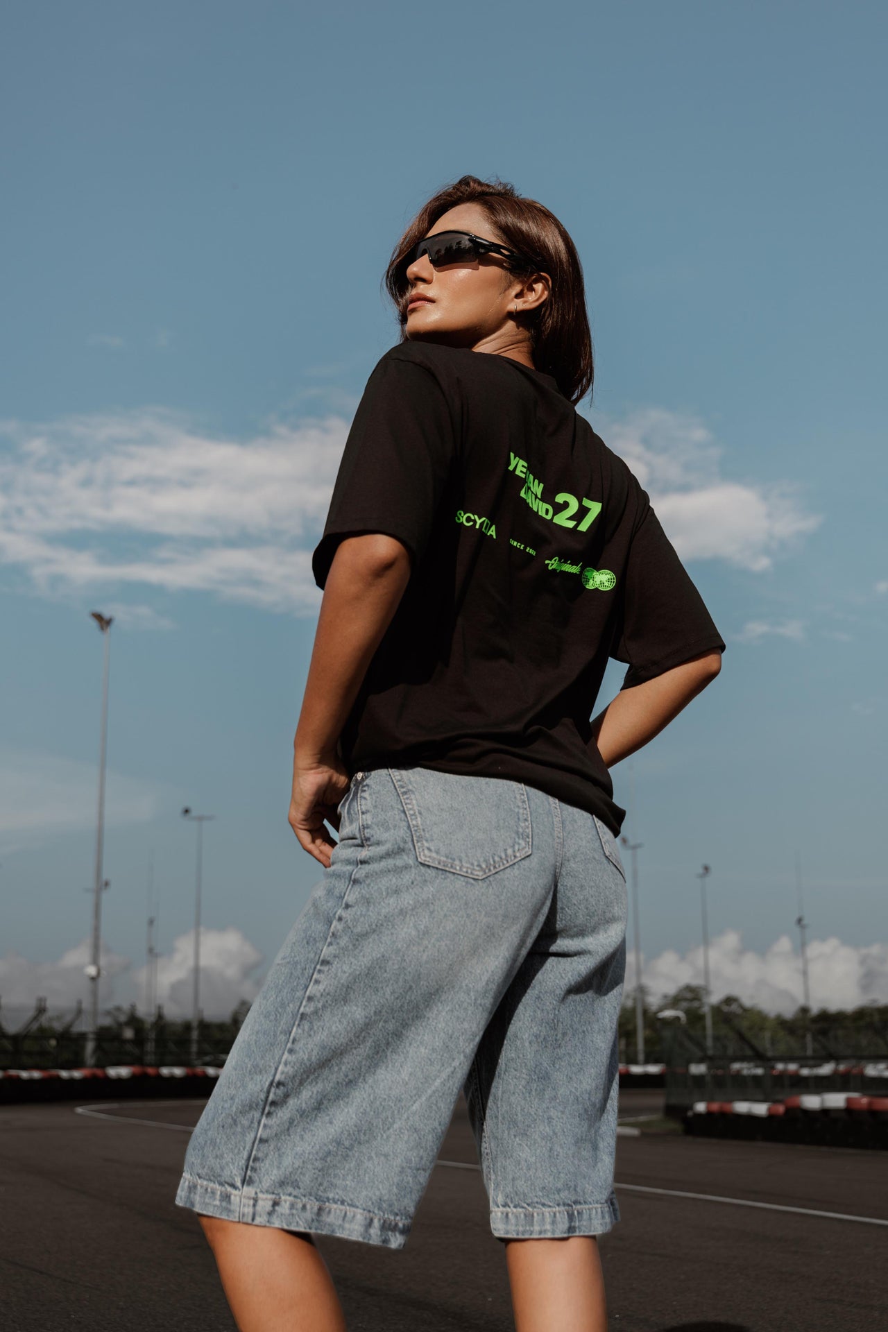 SZ x YD Paddock Club Oversize Tee