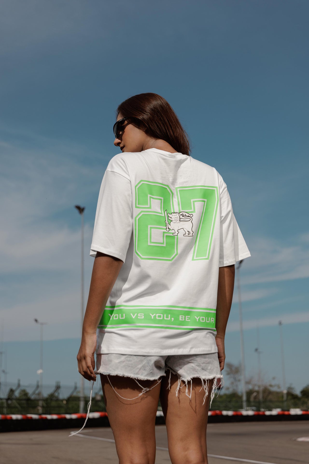 SZ x YD Unit 27 Jersey Oversize Tee