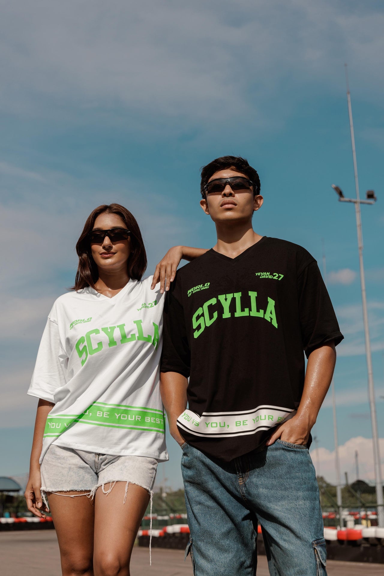 SZ x YD Unit 27 Jersey Oversize Tee