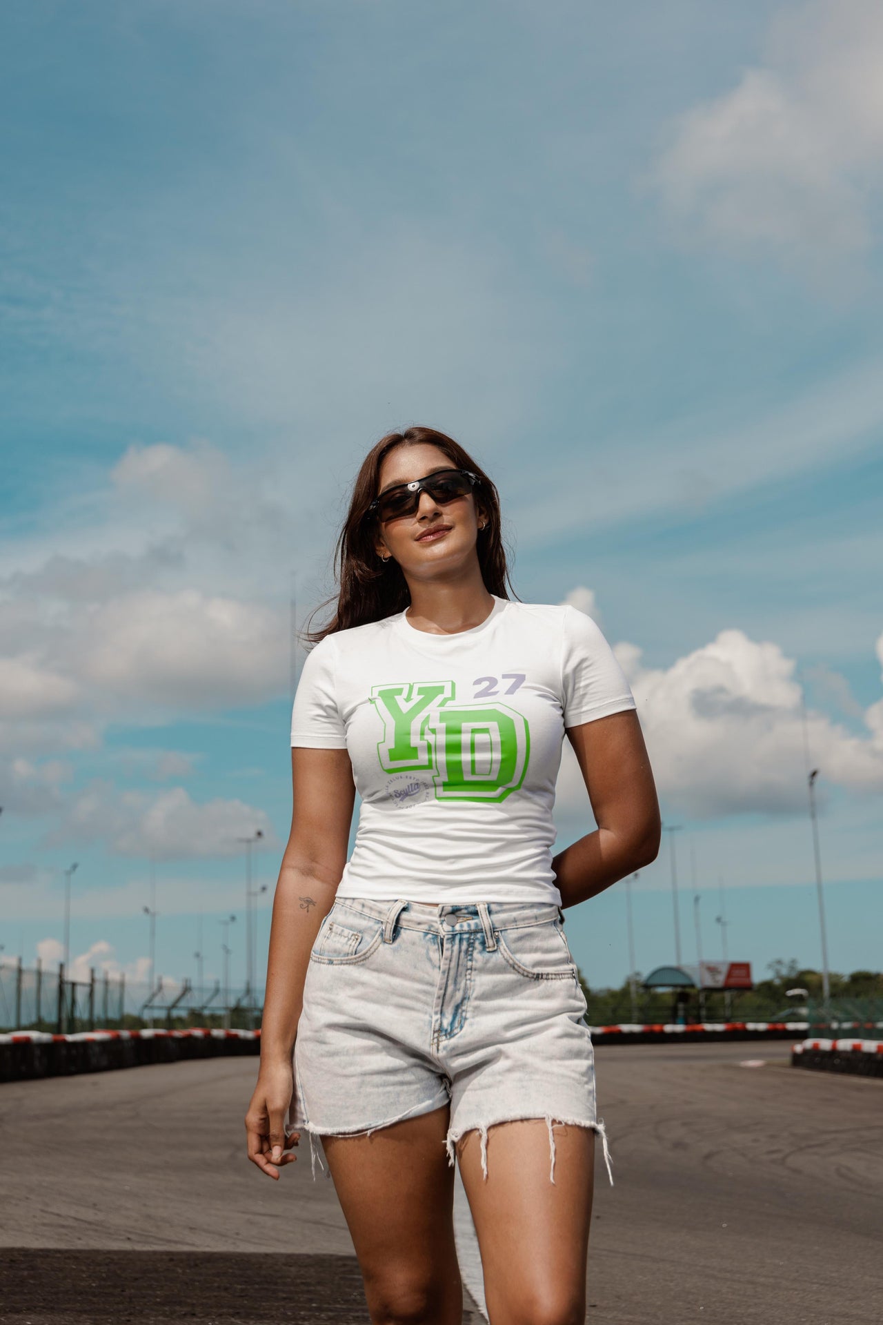 SZ x YD Unit 27 Crop Fitted Tee