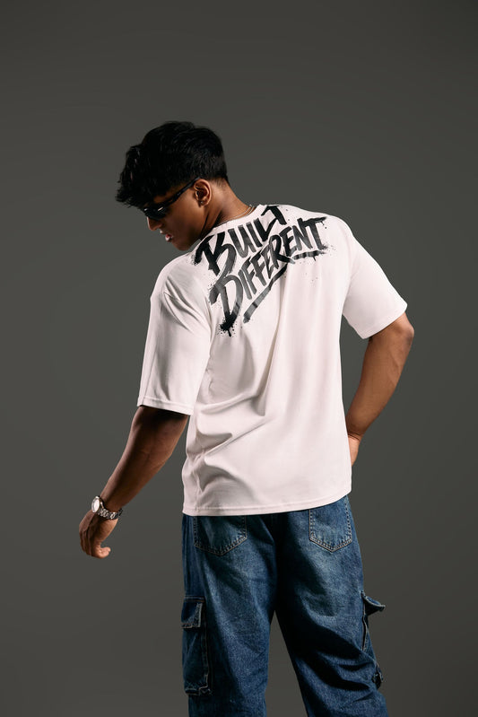SCY Built Different Oversize Tee