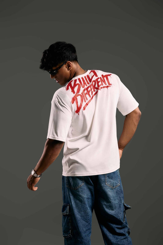SCY Built Different Oversize Tee