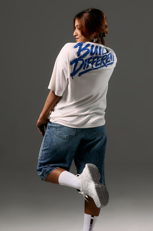 SCY Built Different Oversize Tee