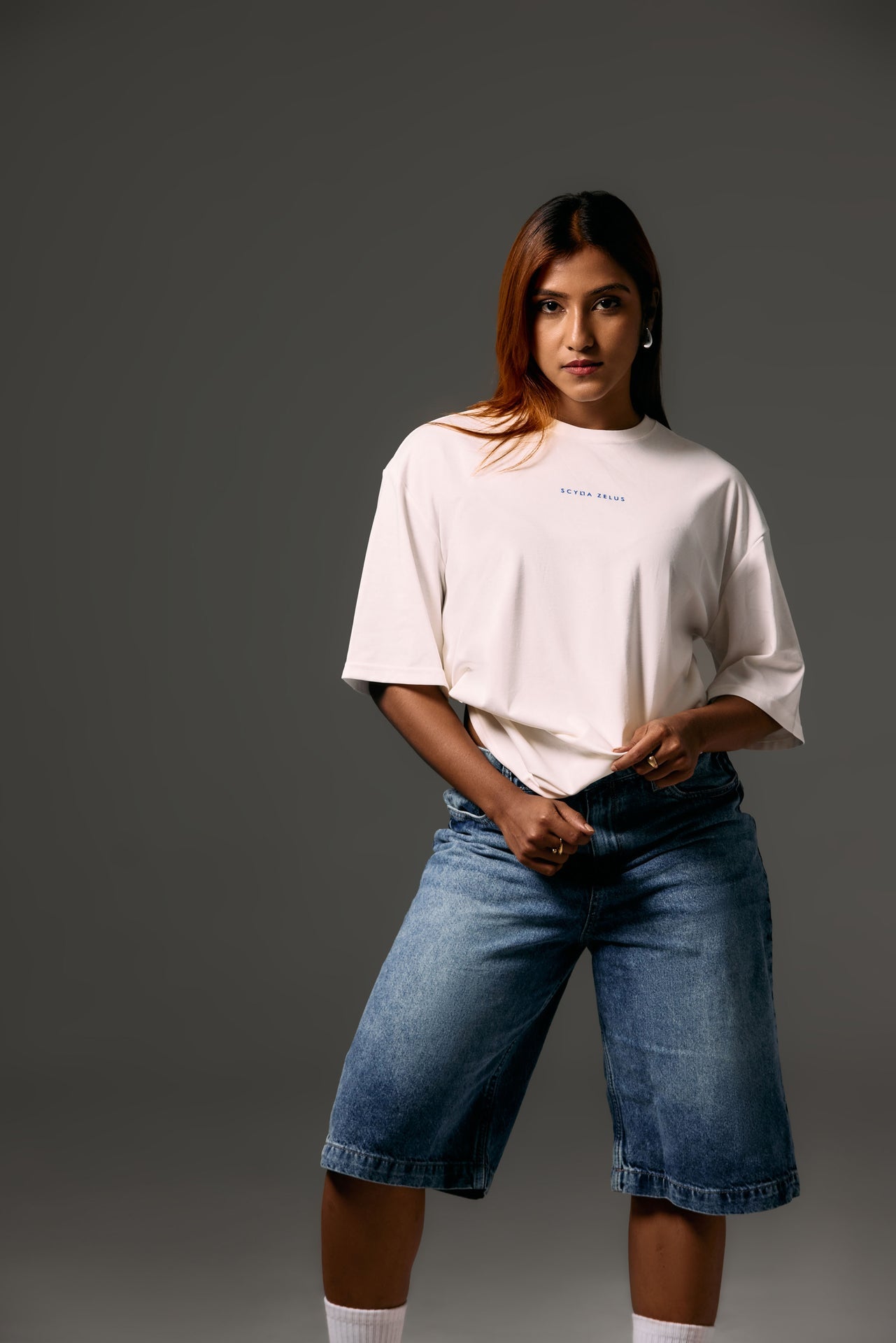 SCY Built Different Oversize Tee