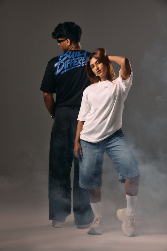 SCY Built Different Oversize Tee