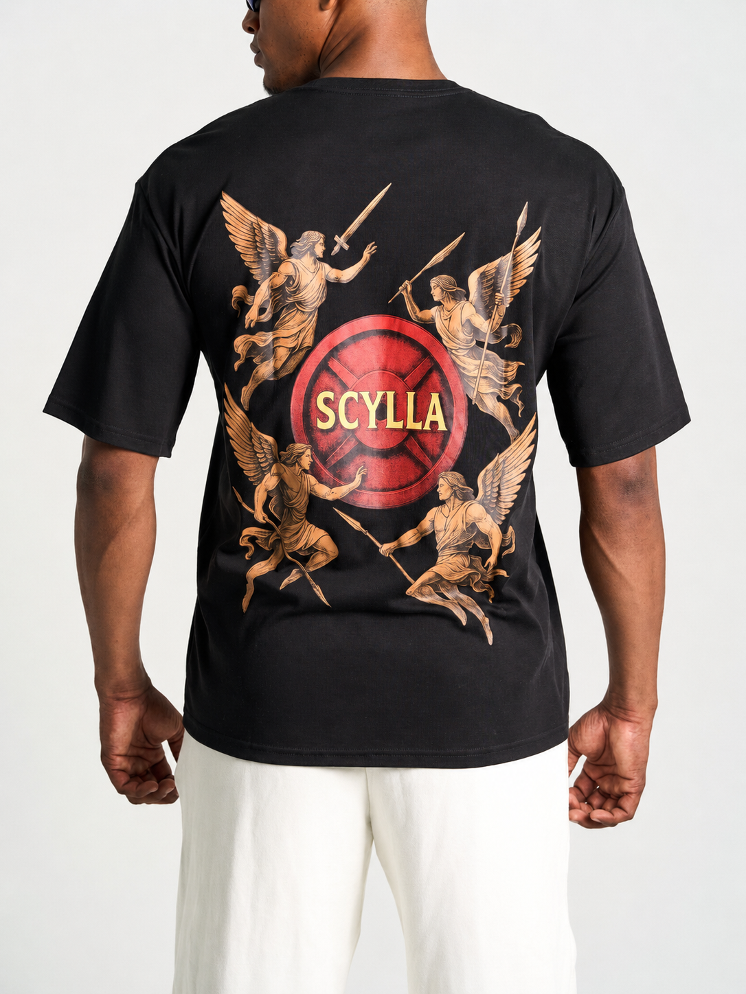 SCY GOLDEN WRATH Oversized Tee