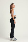 Sleek Slit Flare Legging