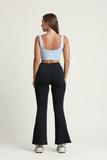 Sleek Slit Flare Legging