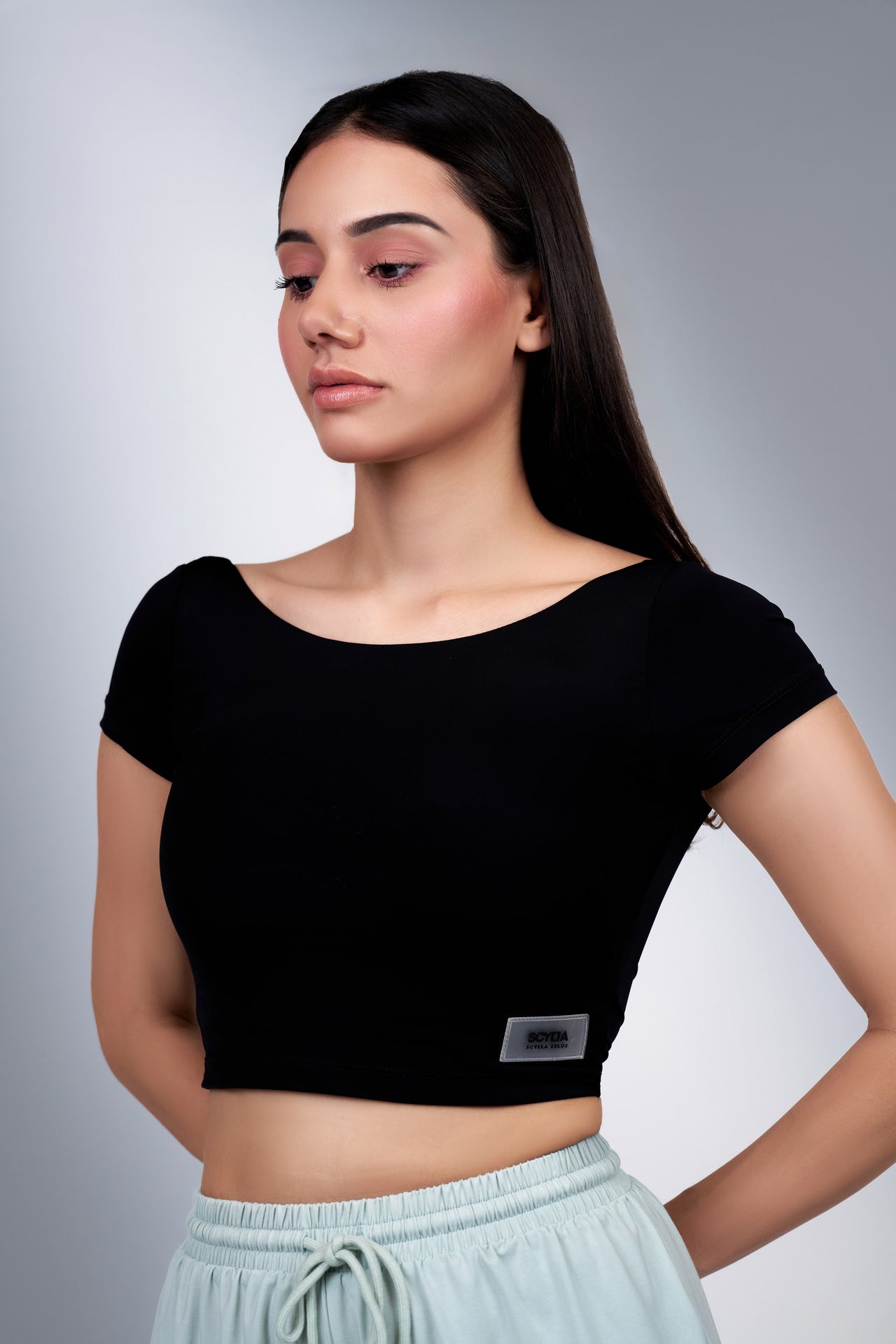 SCY Open Back Crop