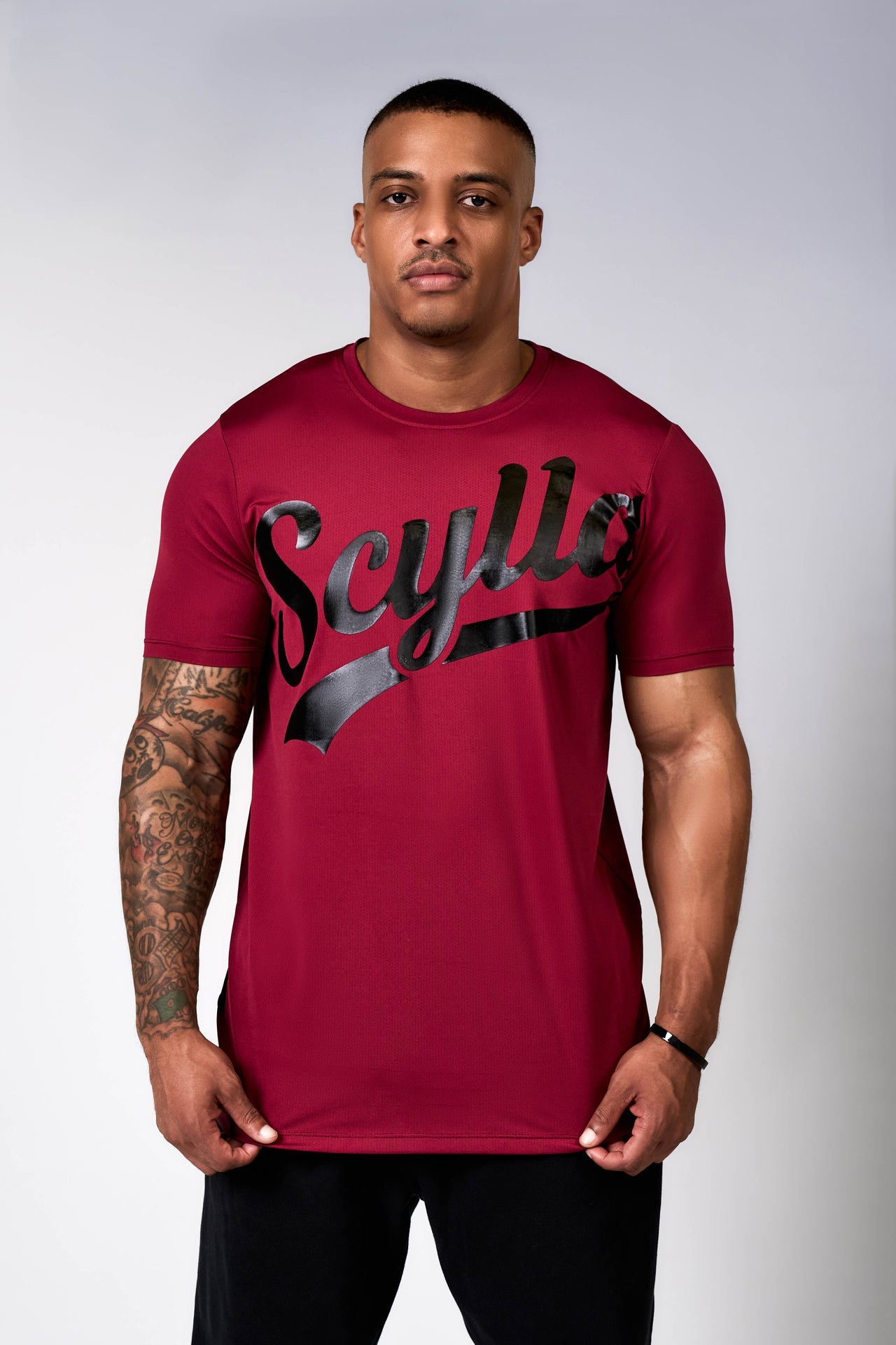 Script Authority Mesh Tee