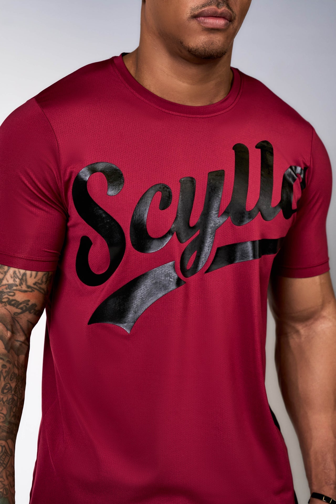 Script Authority Mesh Tee