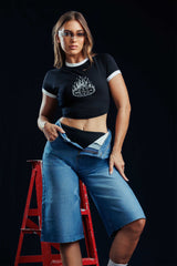 Flame Club Crop