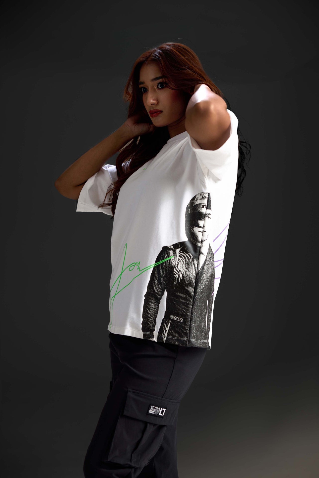 SZ × YD Drivers Archive Oversize Tee