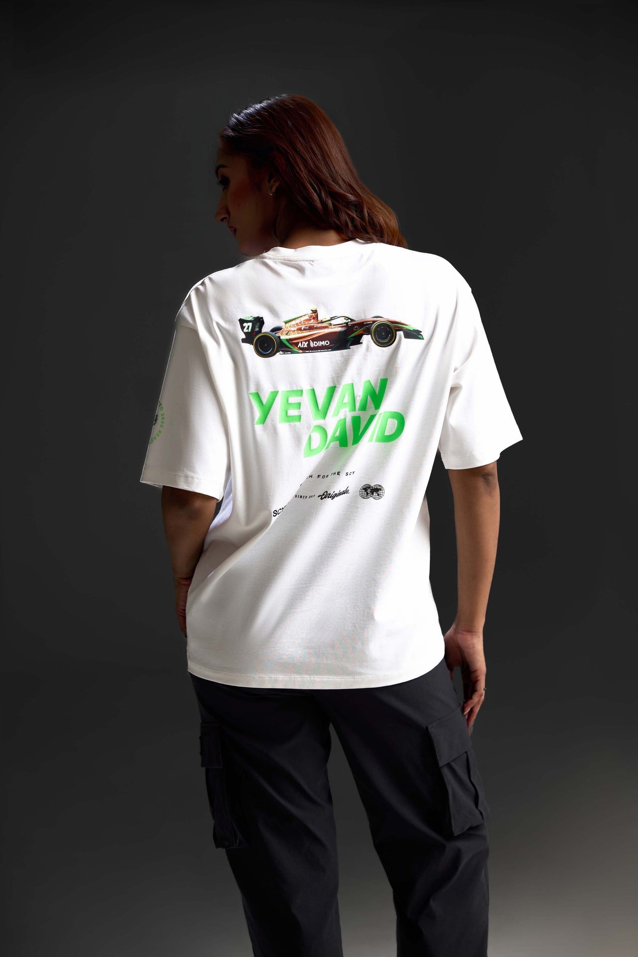 SZ × YD Power Unit Oversize Tee