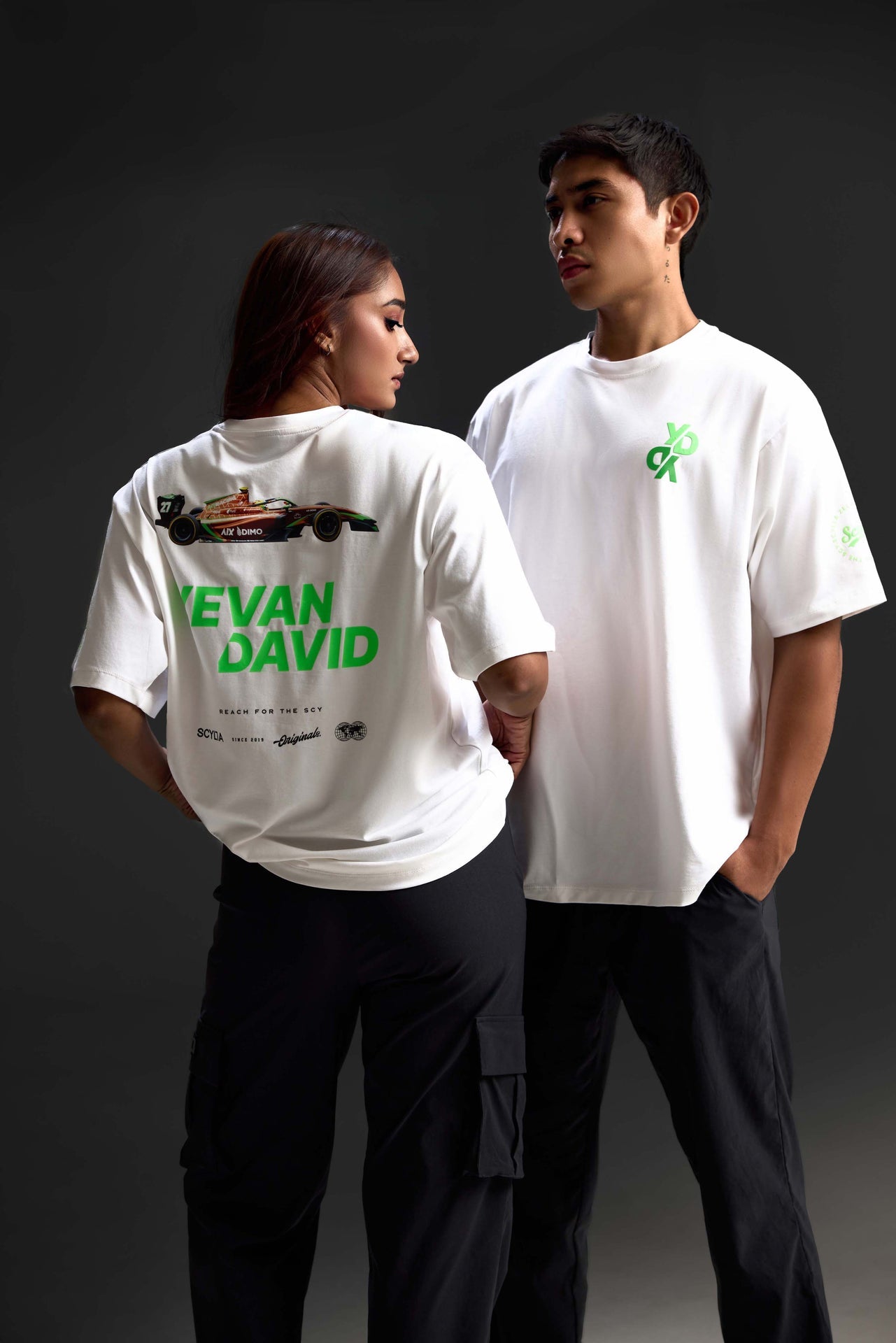 SZ × YD Power Unit Oversize Tee