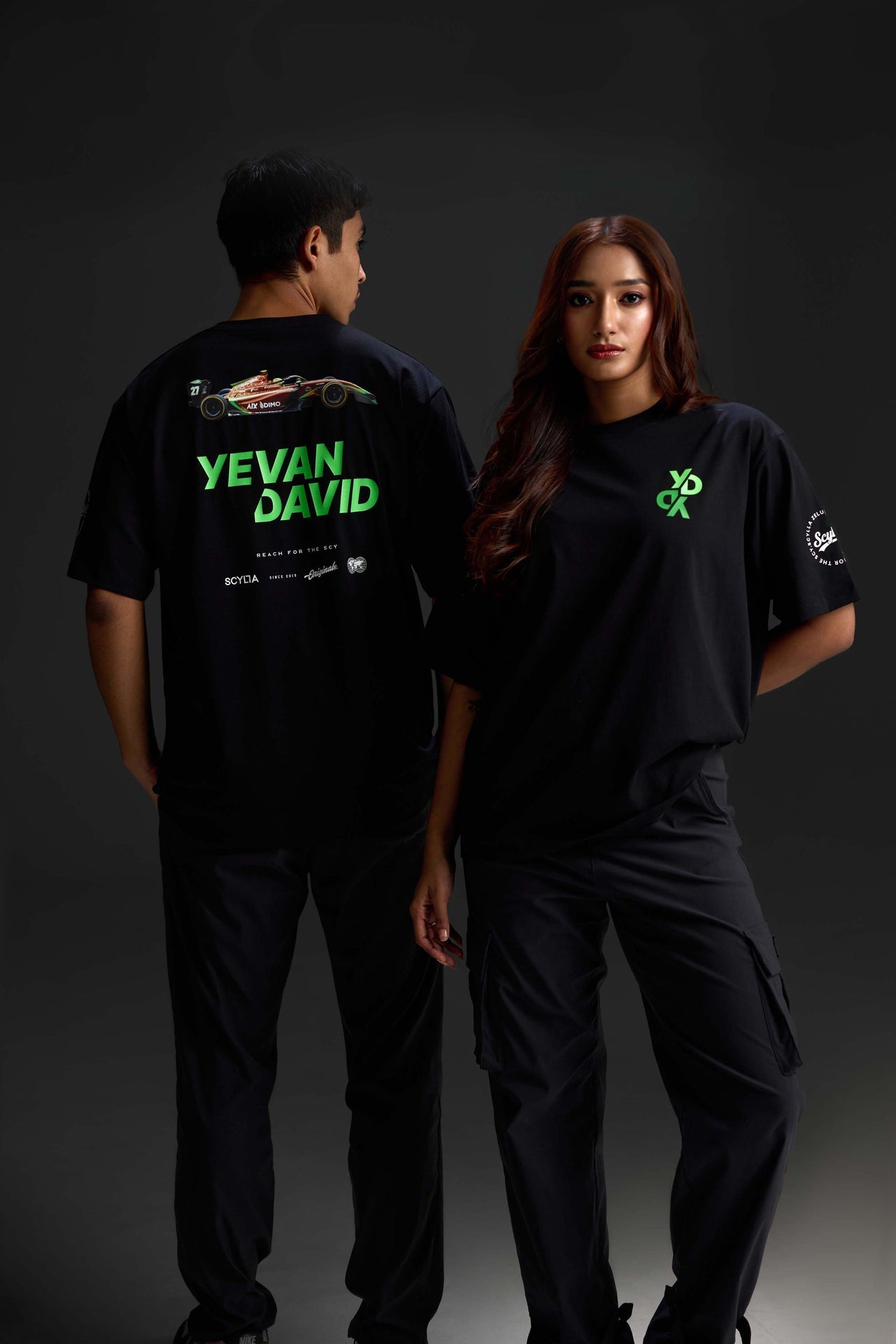 SZ × YD Power Unit Oversize Tee