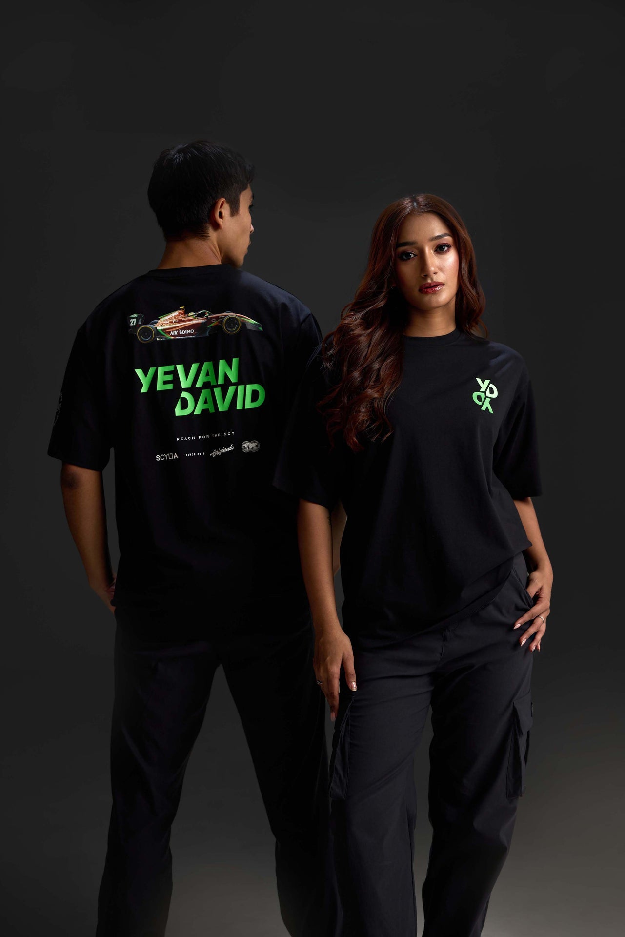 SZ × YD Power Unit Oversize Tee