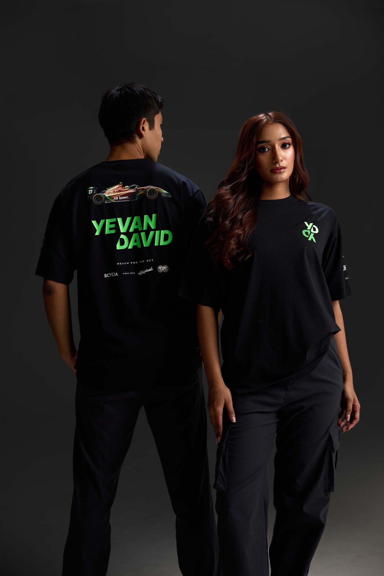 SZ × YD Power Unit Oversize Tee