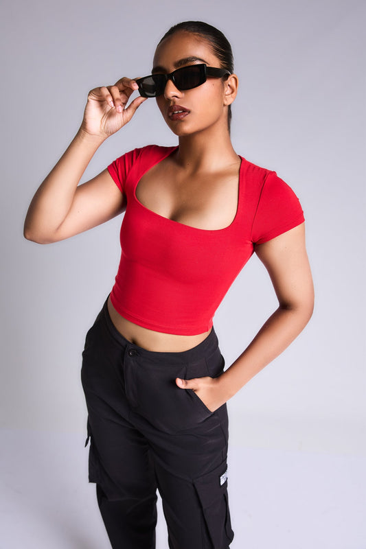 Seren Square Crop Top