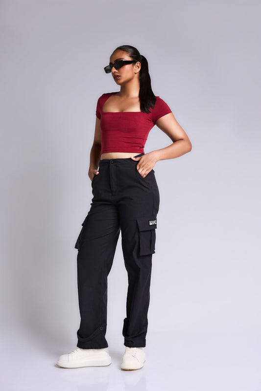 Seren Square Crop Top