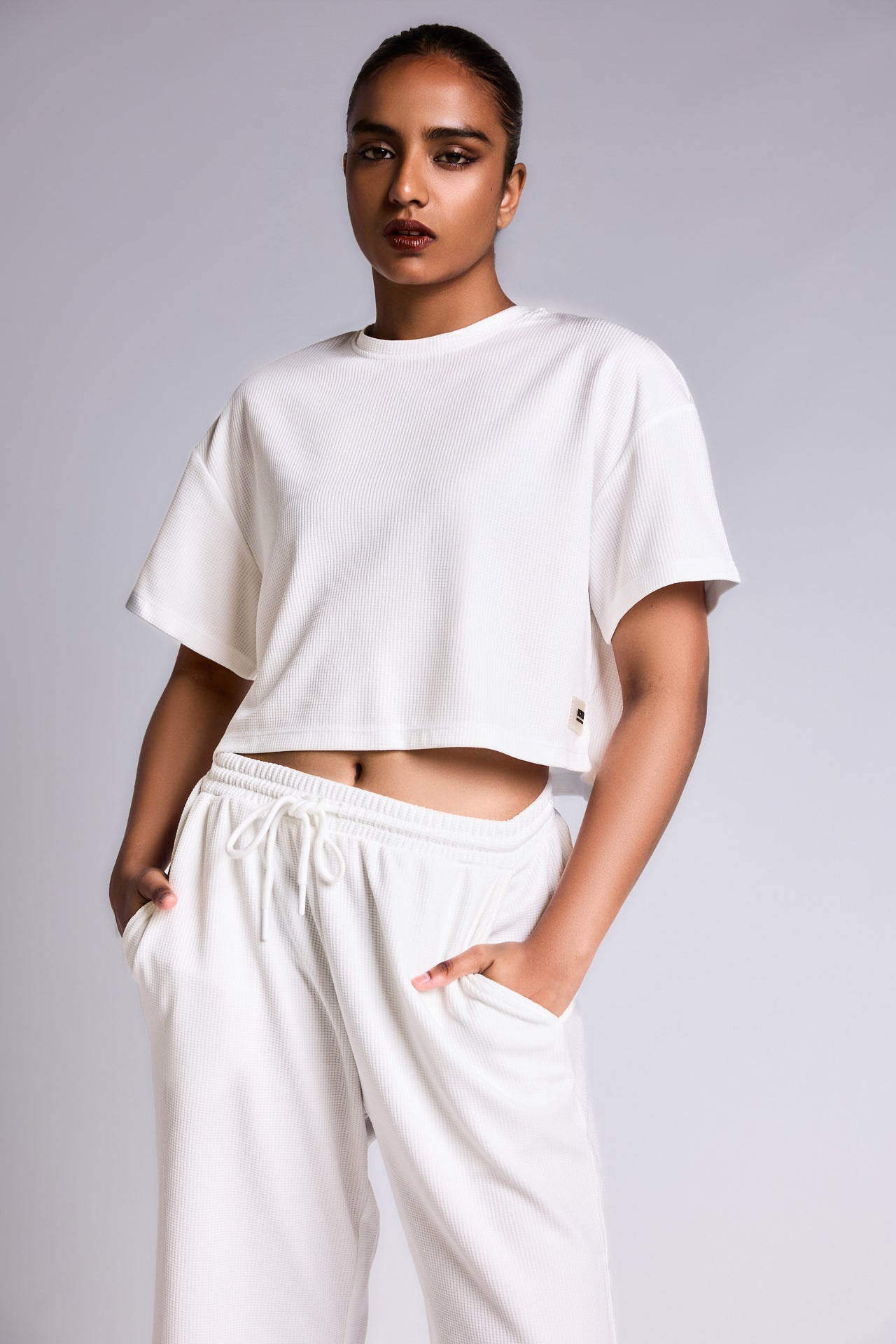 Lyra Oversize Crop Tee