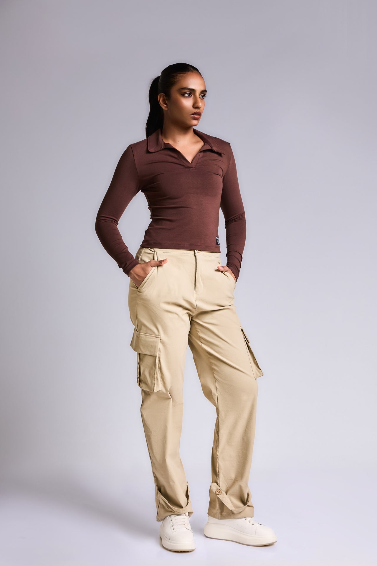 Evi Long Sleeve Polo