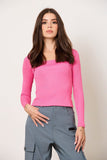Squared Off Rib Tee