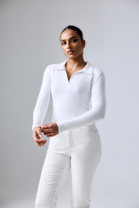 Evi Long Sleeve Polo