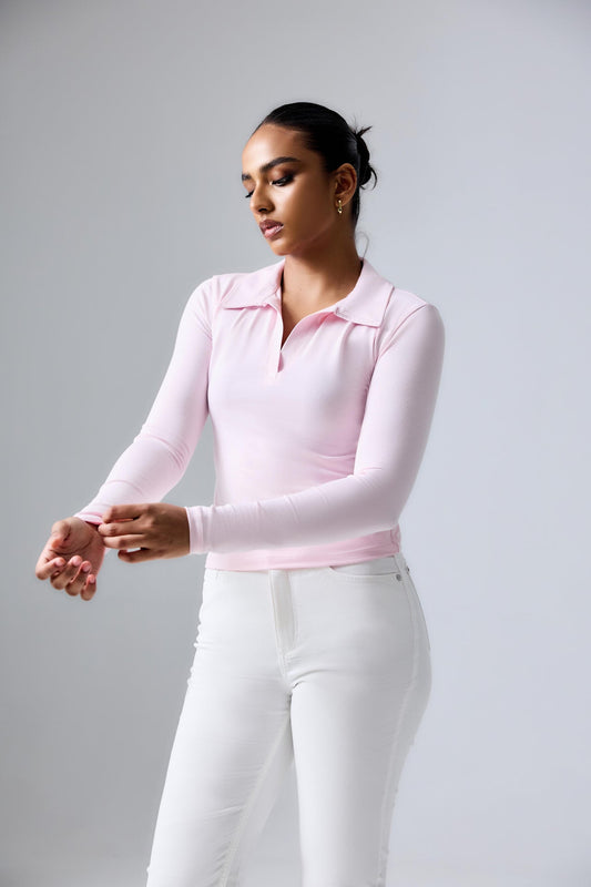 Evi Long Sleeve Polo