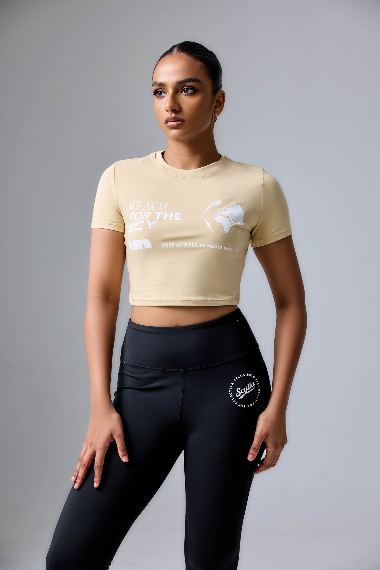 SCY Motion Crop Tee