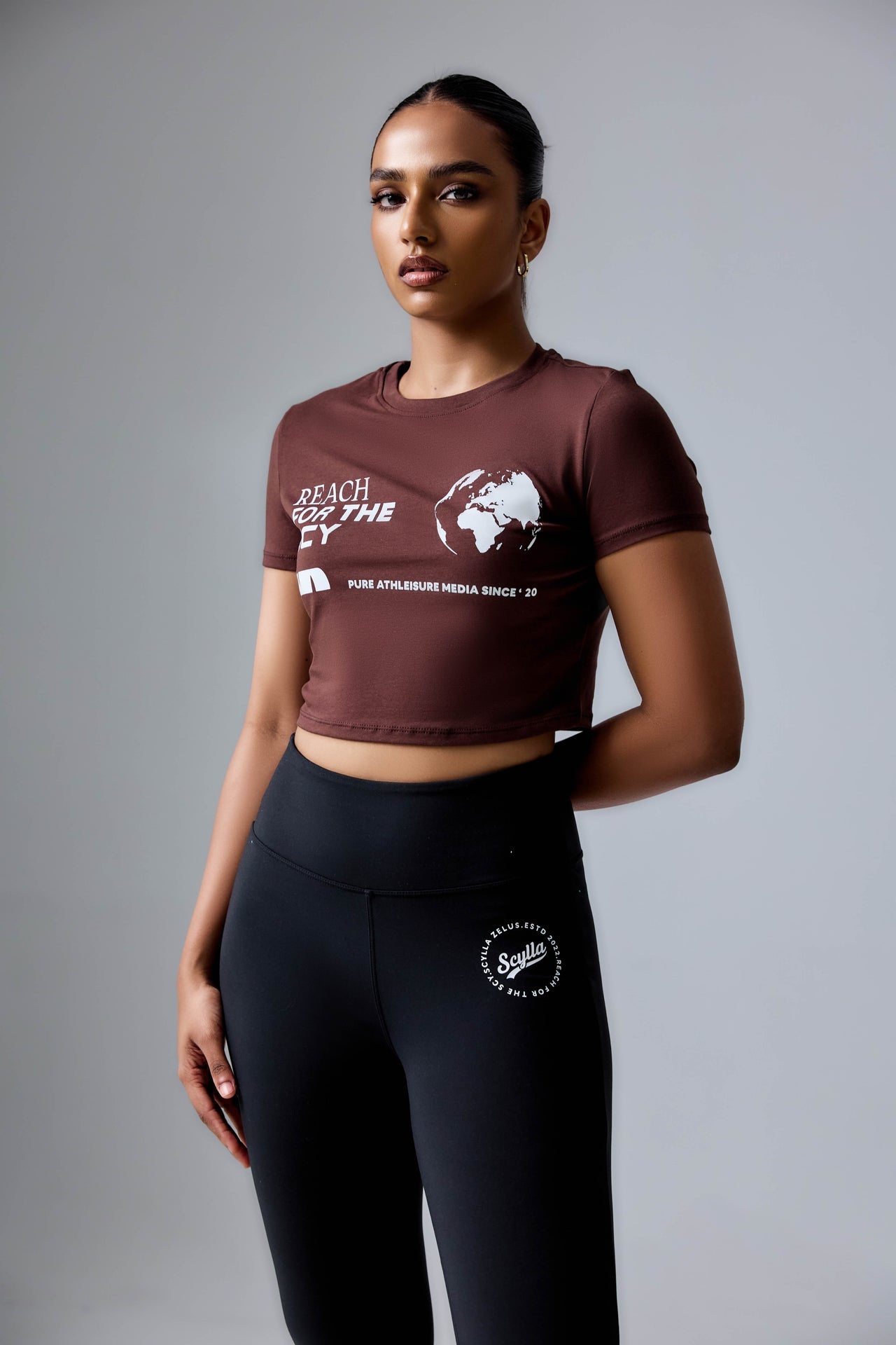 SCY Motion Crop Tee