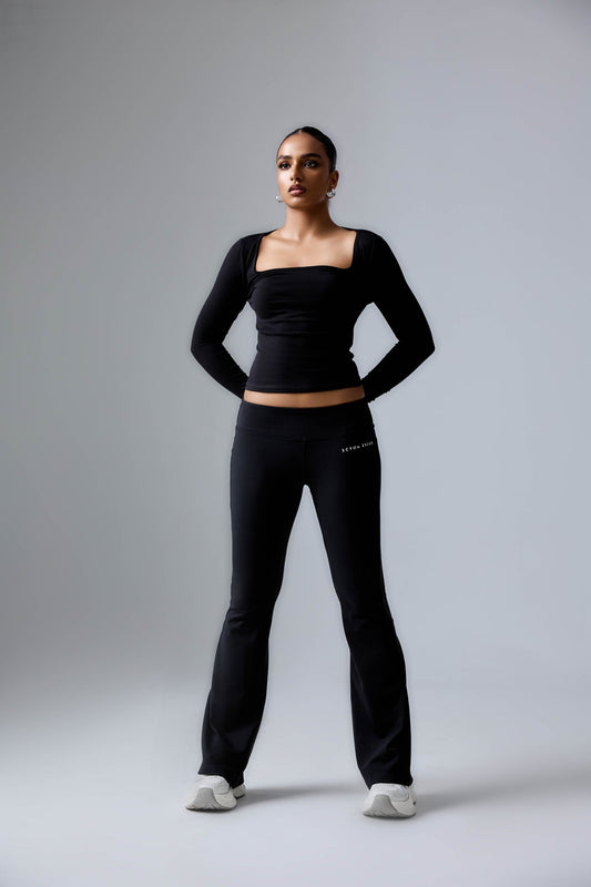 SCY Low Rise Flare Legging