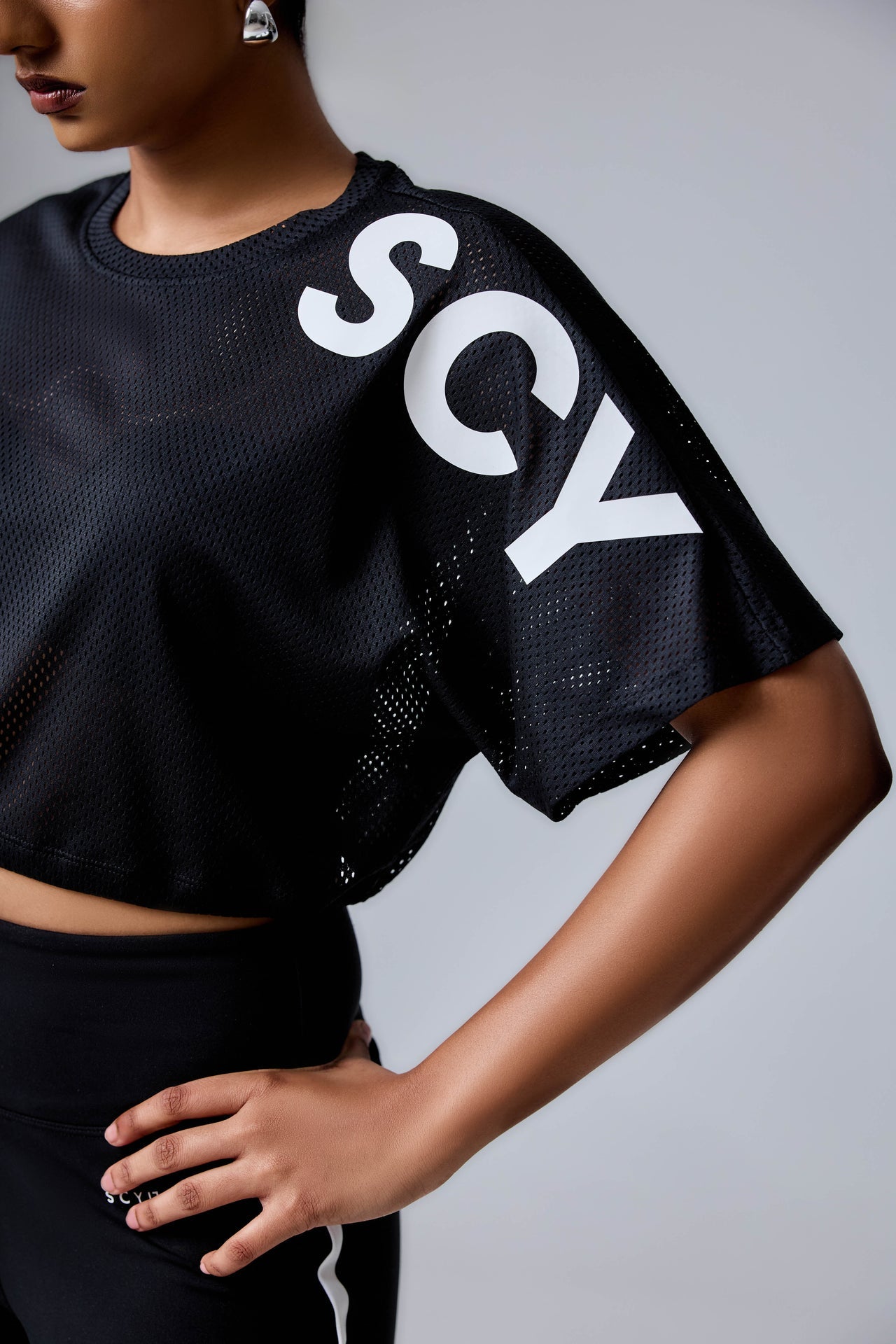 SCY Contrast Flare Legging
