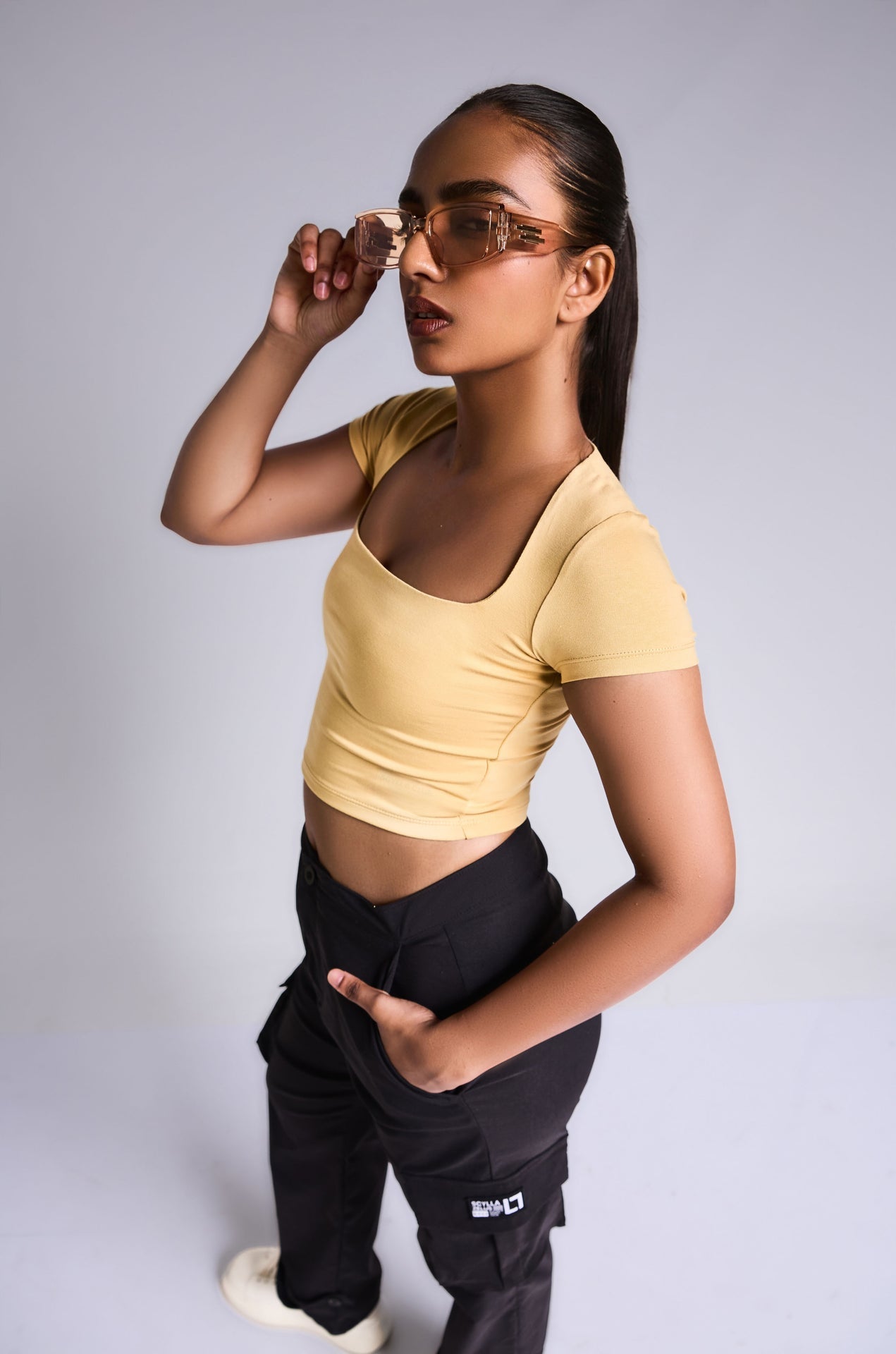 Seren Square Crop Top