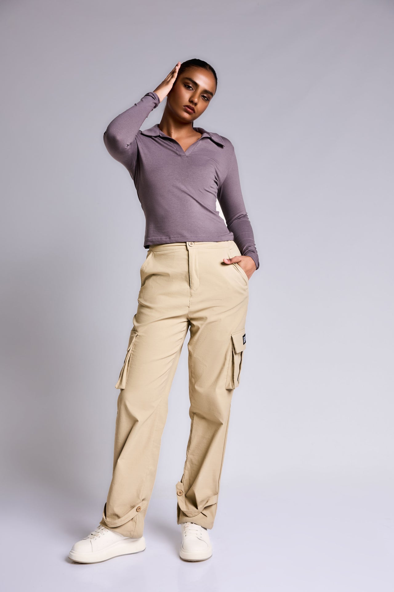Evi Long Sleeve Polo