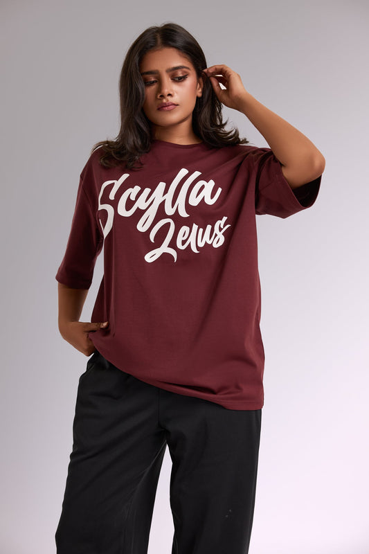 SZ Script Force Oversize Tee