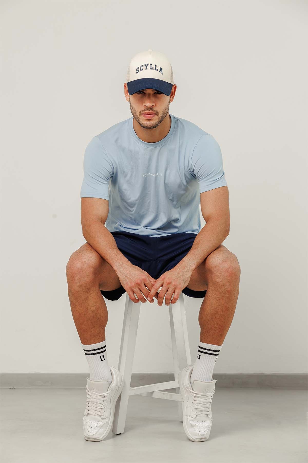 Scylla Varsity Mesh Trucker Cap