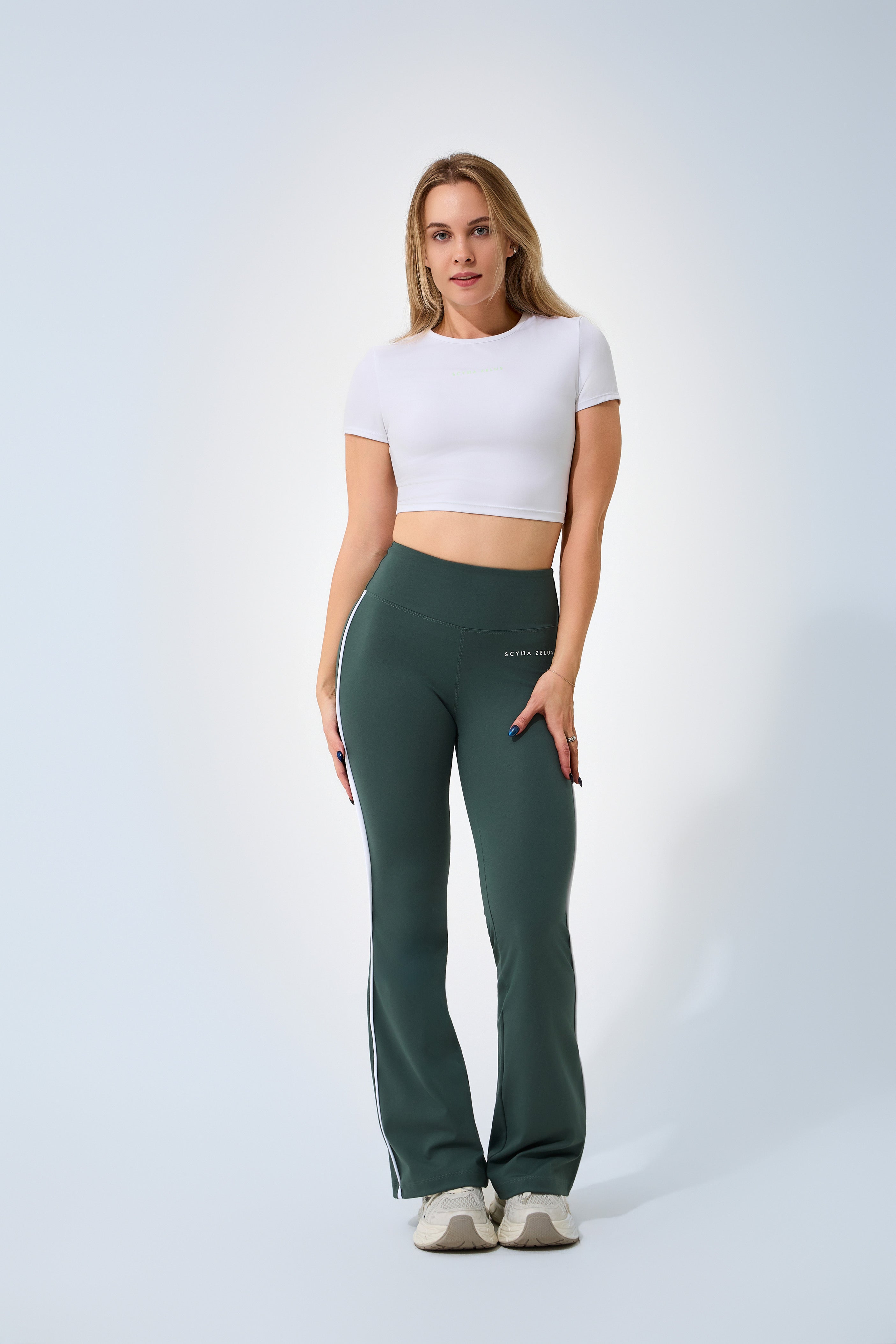 SCY Contrast Flare Legging