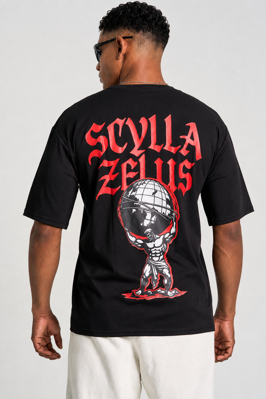 SCY INFERNO ATLAS Oversized Tee