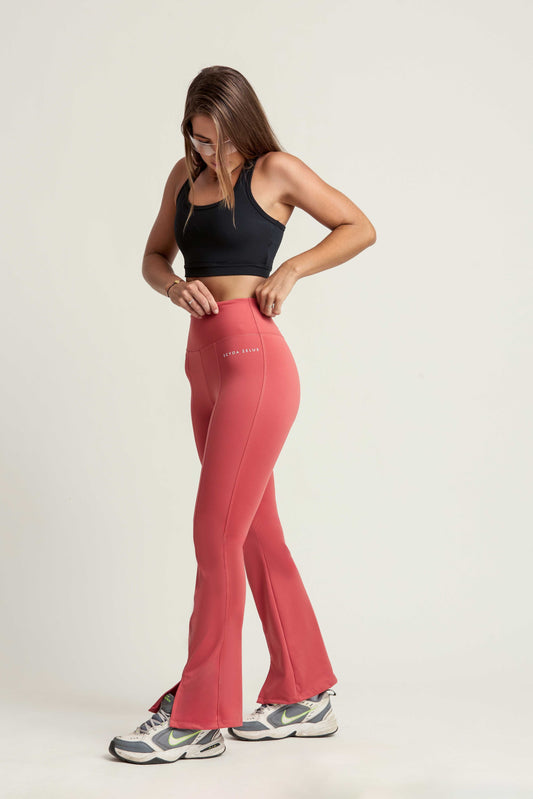 Sleek Slit Flare Legging