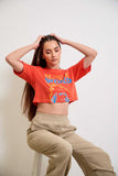 SZ Glitchworld Crop Tee