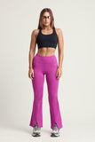 Sleek Slit Flare Legging